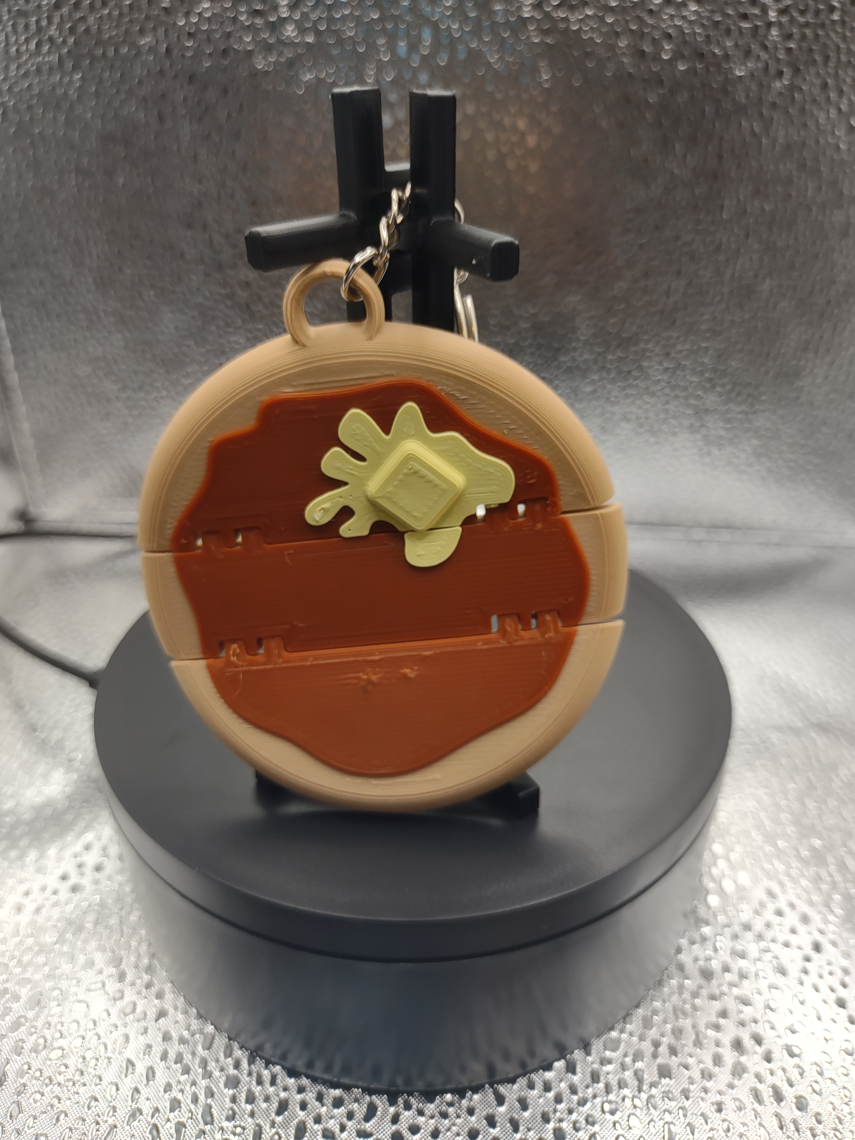Flexi-Pancake Tote Bag Charm 3d model