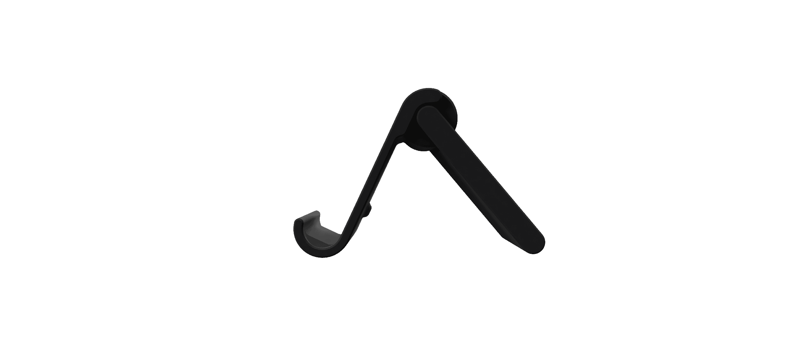 Phone Stand Print-In-Place (v3) 3d model
