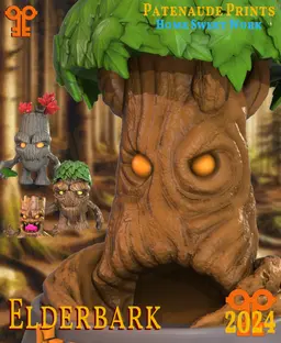 Elderbark Dice Tower 3d model