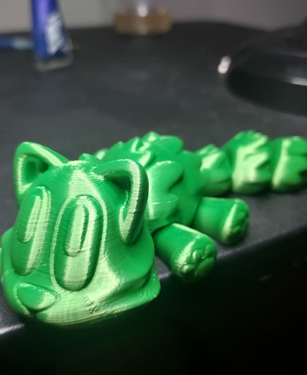 First print in over a year, and didn't even have to level the bed to get this result. š