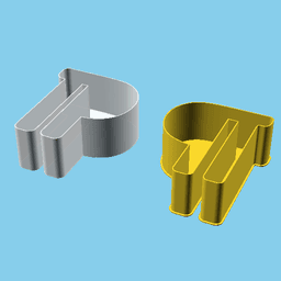 Paragraphe Symbol, nestable box (v1) 3d model