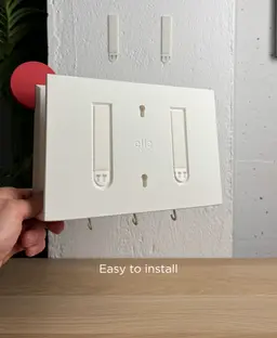 Inbox, Wall-mounted Mail & Key holder. 3d model