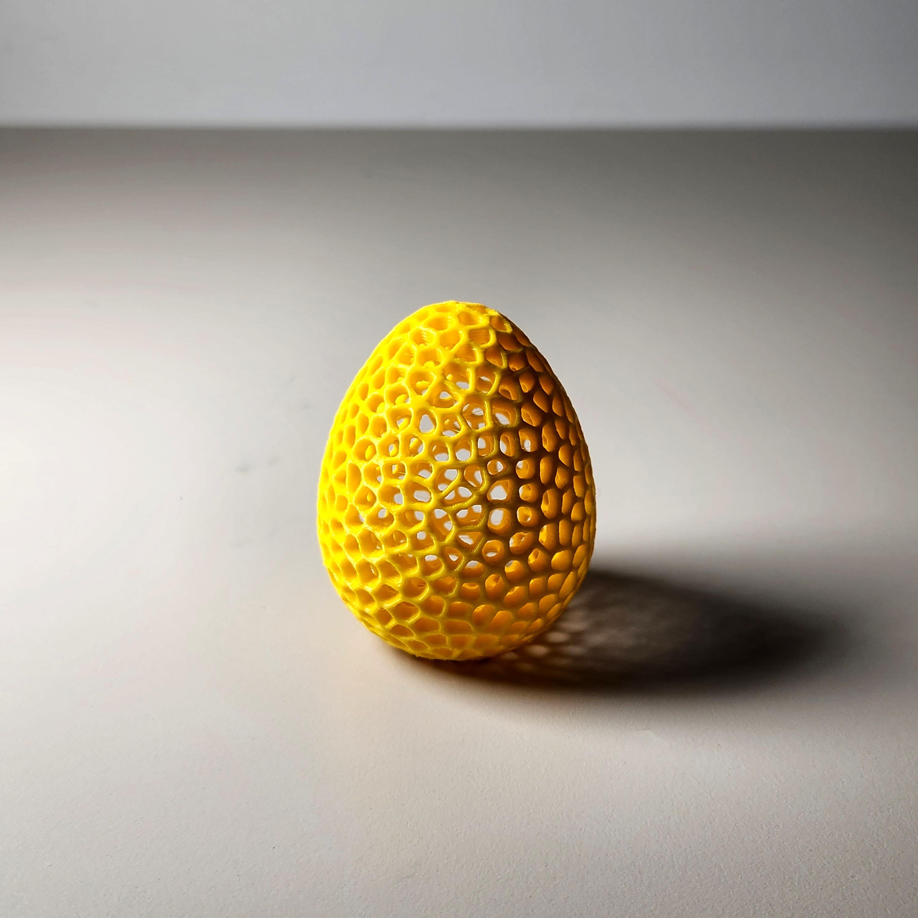 Ornamental Egg (Voronoi) 3d model