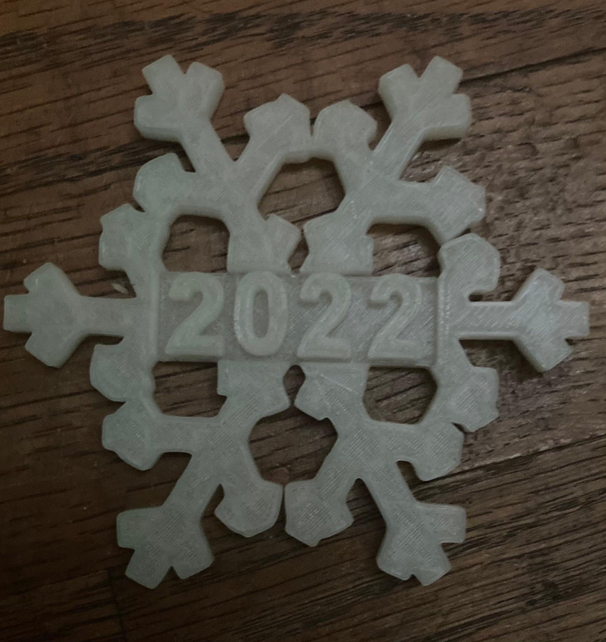Snowflake2022.stl 3d model