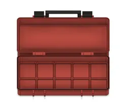 Rugged Box Gridfinity Parametric.3mf 3d model