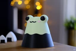 Kawaii Frog Loot Box - Print-in-Place - Holoprops 3d model