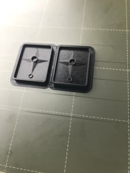 silicone shuriken mold for resin earings,keychain etc 3d model