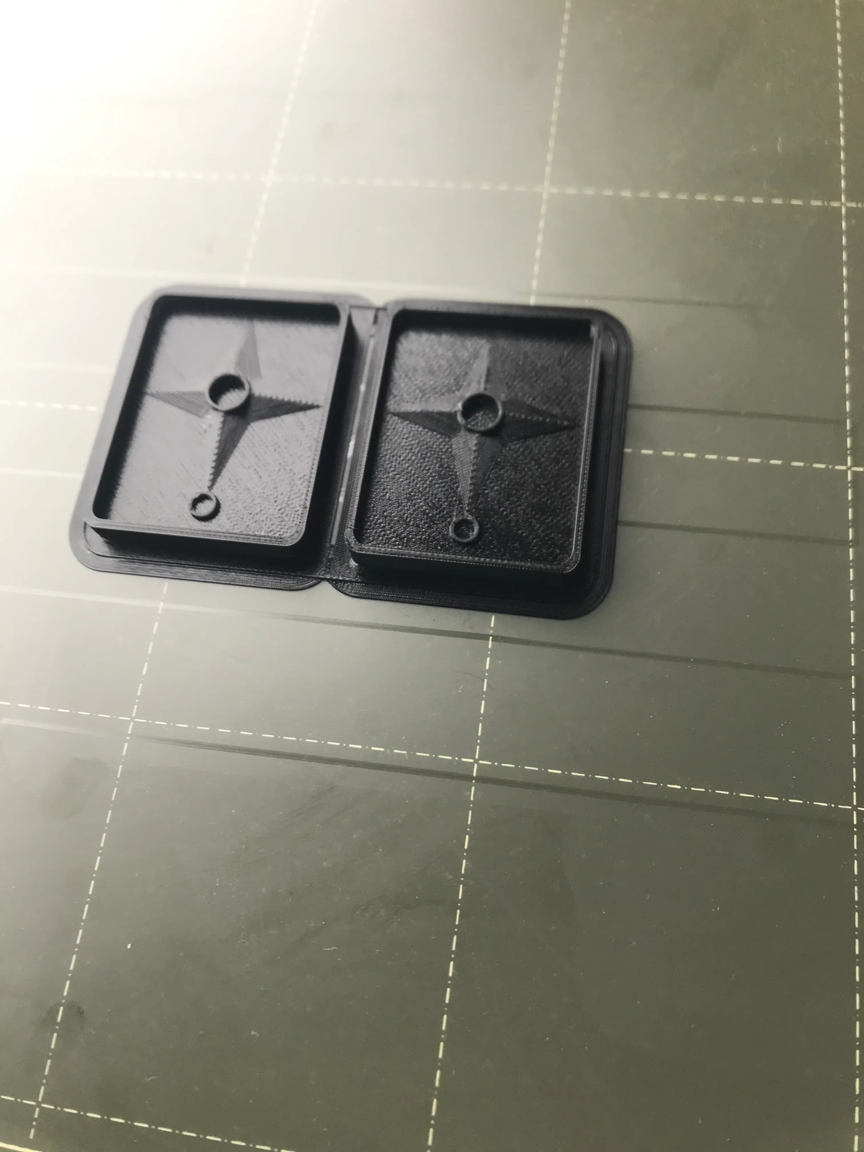 silicone shuriken mold for resin earings,keychain etc 3d model