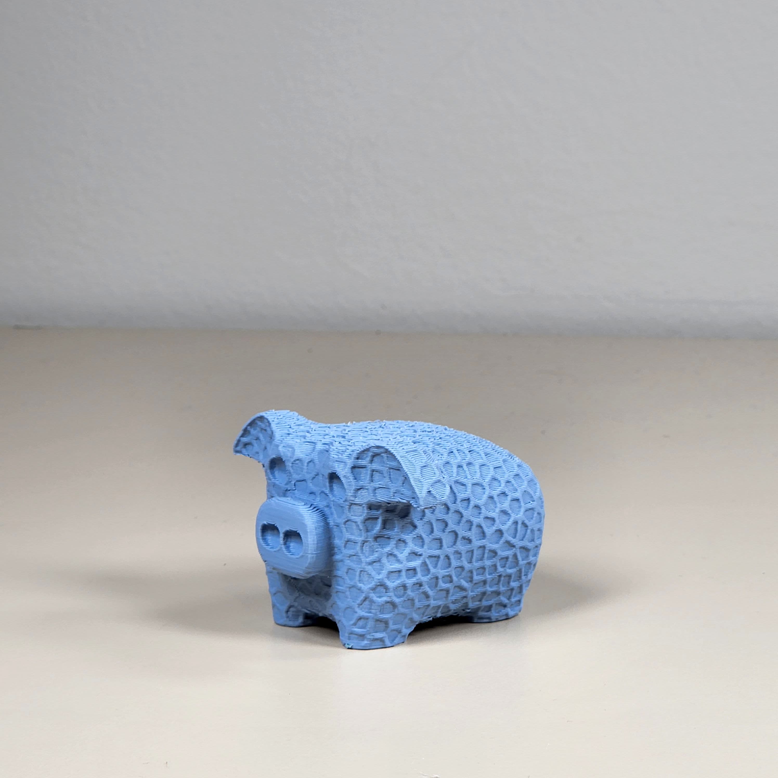 Voronoi Pig 3d model
