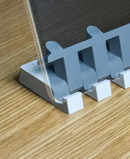TRAKAS - Foldable Laptop Stand - Portable Laptop Stand - Print in Place - Collapsing Laptop Stand 3d model