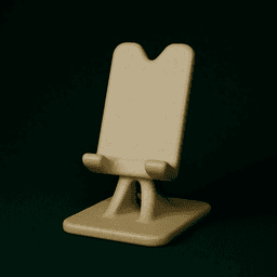Minimalistic Phone Stand | Phone Holder Stand 3d model