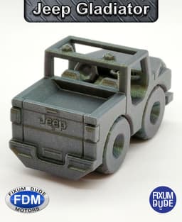 Fixum Dude Motors PiP Jeep Gladiator 3d model