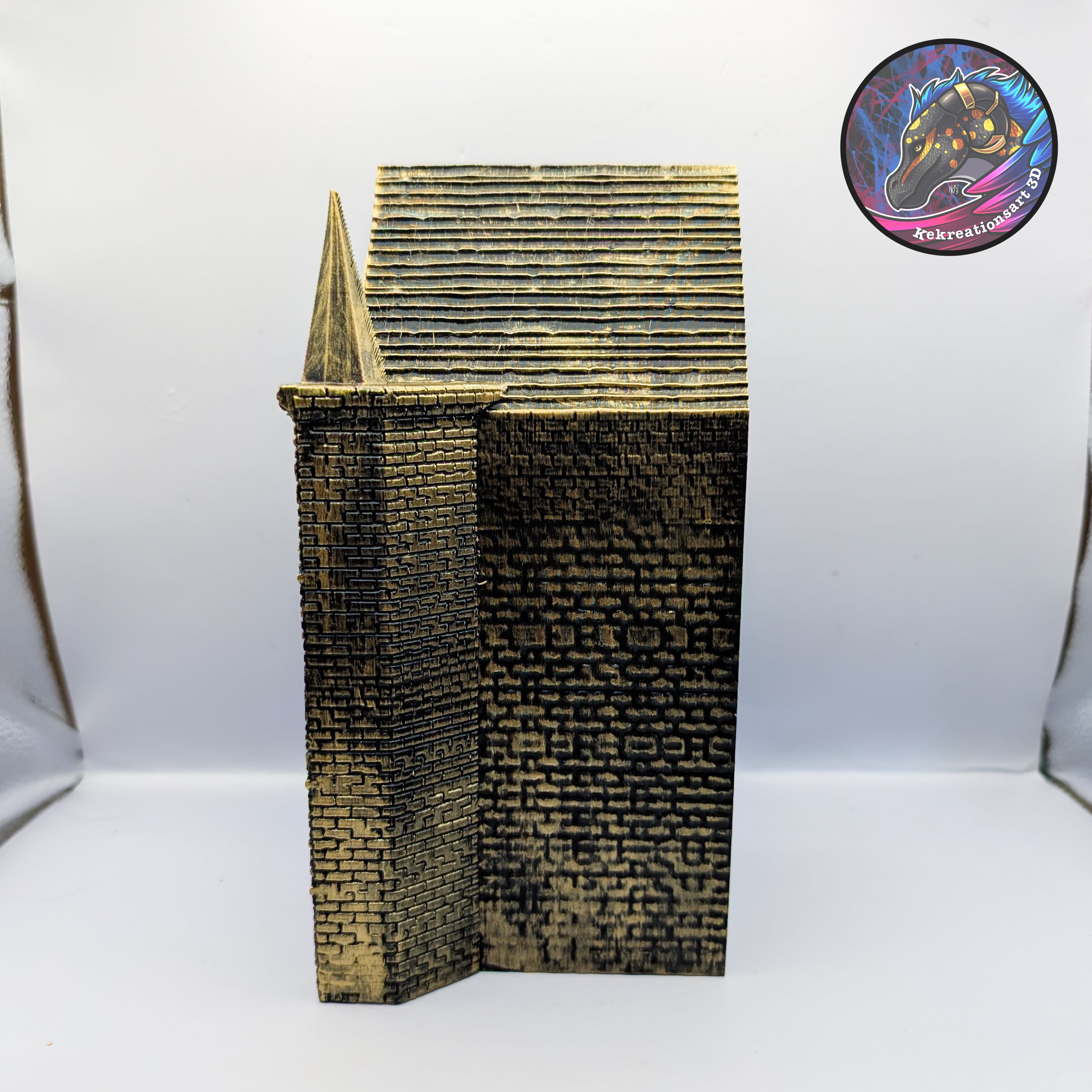 cathedral book nook 3d model