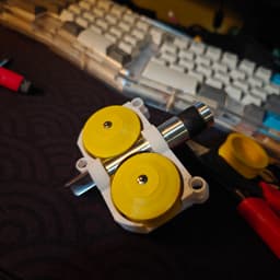Nerf Blaster Flywheels - Flat and Curved 3d model