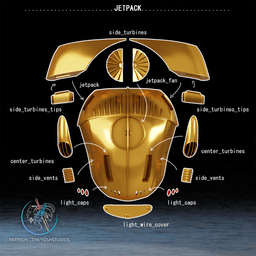 Turbo Man Costume 3D Printer STL file 3d model