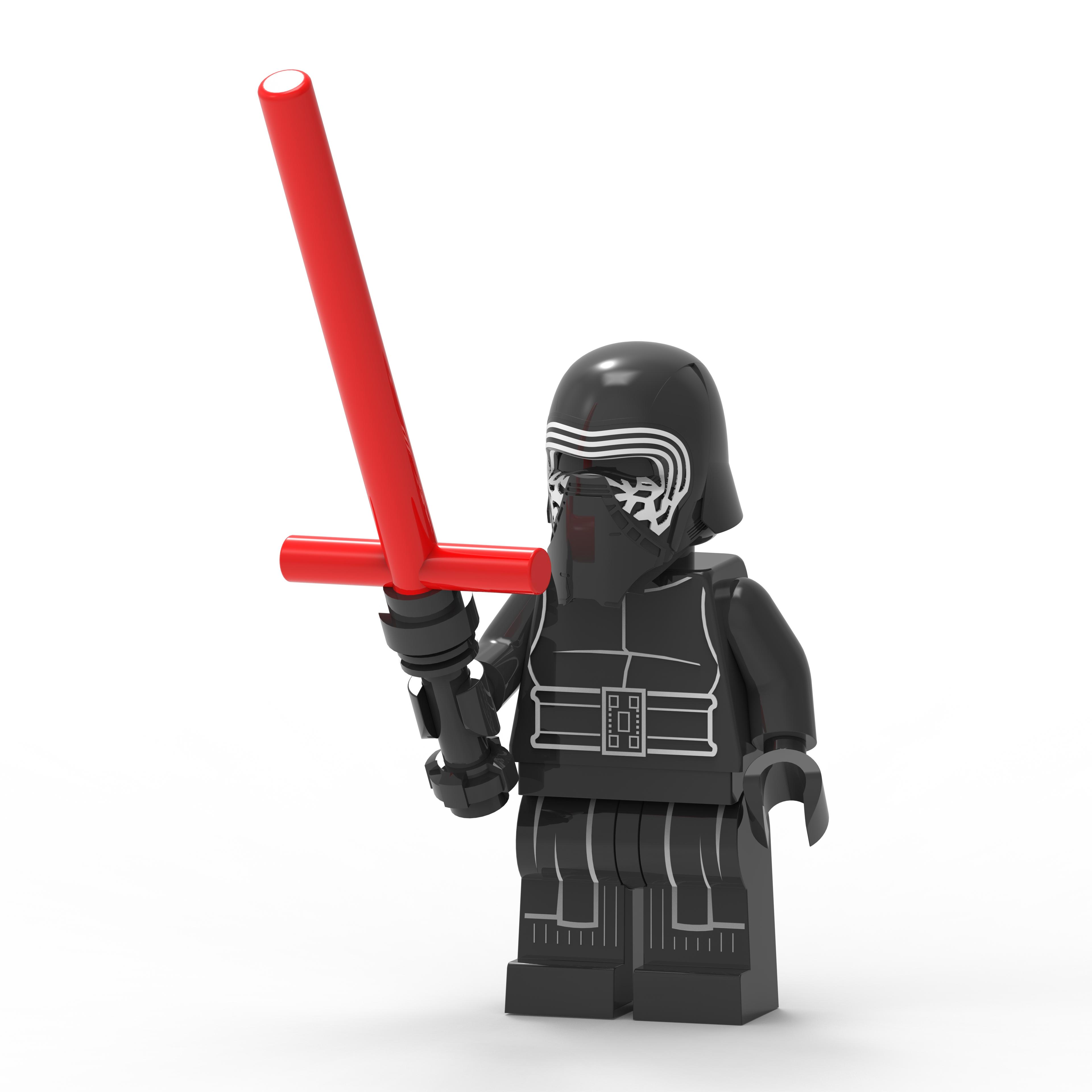 Kylo Ren LEGO 3d model