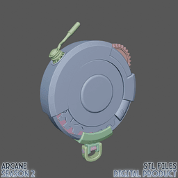 Ekko Stopwatch Arcane League Of Legends 3d model