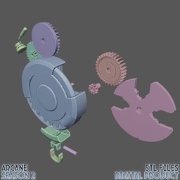 Ekko Stopwatch Arcane League Of Legends 3d model