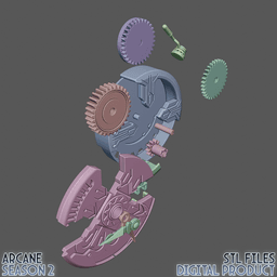 Ekko Stopwatch Arcane League Of Legends 3d model