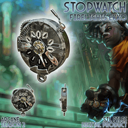 Ekko Stopwatch Arcane League Of Legends 3d model