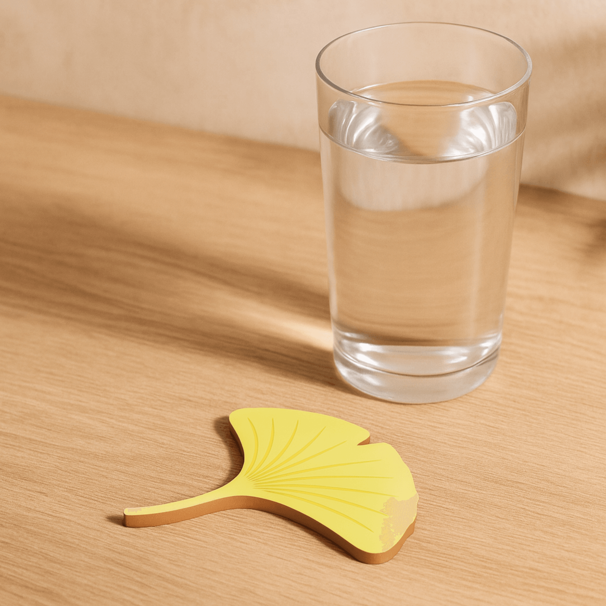 Leaf Coaster 3D Print Files: Nature-Inspired STL Bundle (Monstera, Ginkgo, Maple, Oak) 3d model