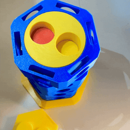 Connect Four Spin Tower 3d model