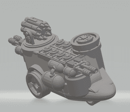 FHW: Weird Troopers Chem Car Concept v1.1 3d model