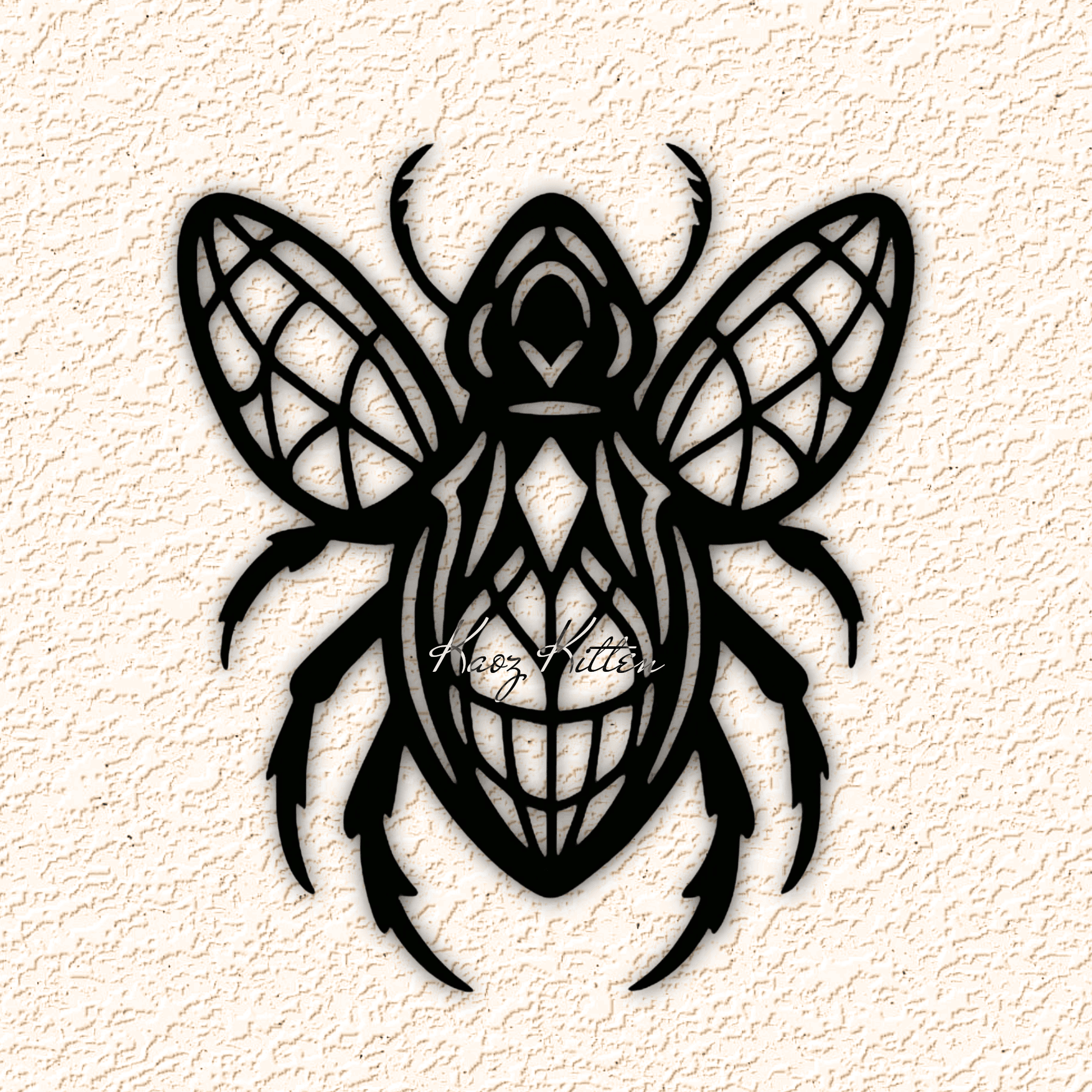 ALIEN BEETLE 3 wall art home decor 3d model