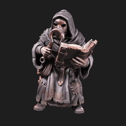 Iris and Orin - Masked Interrogator STL - Dungeon Rescue Pack 3d model