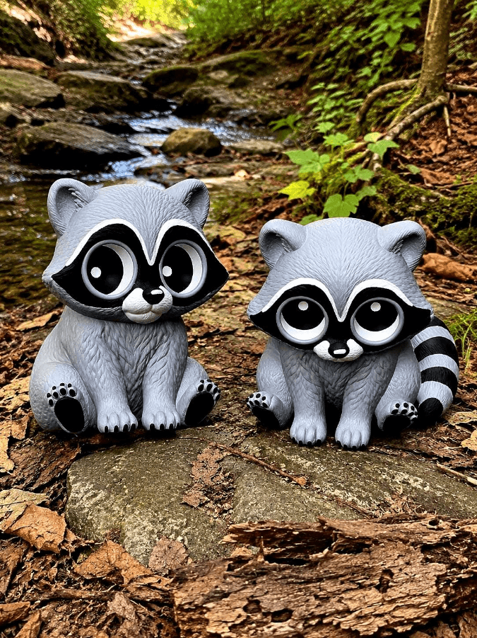 PEEPERZ Eye'm Watchin You Raccoon 3d model