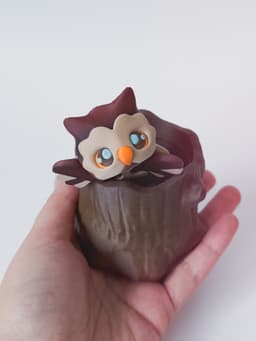 Owl flexi 3d model