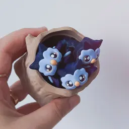 Owl flexi 3d model