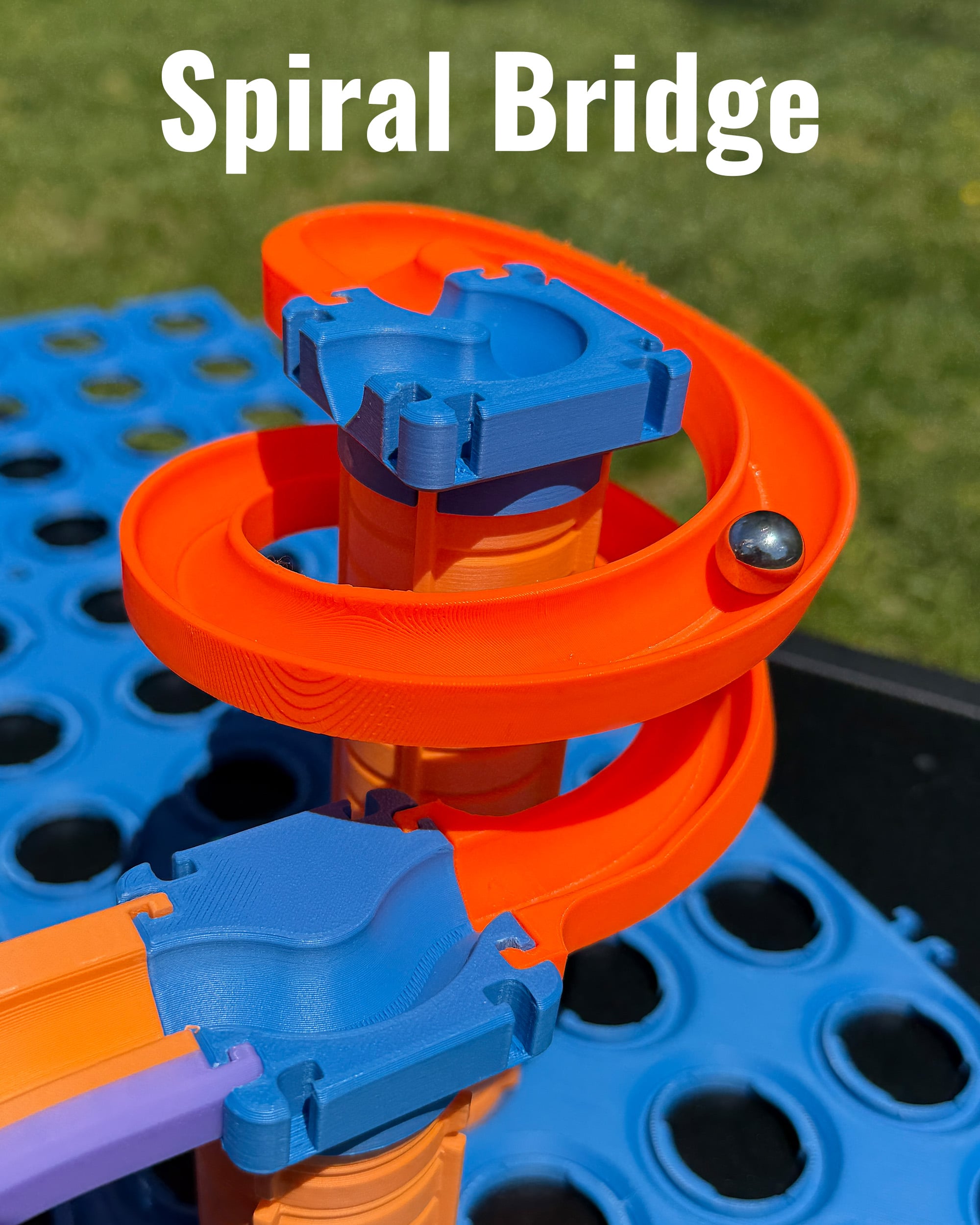 Spiral Bridges 3d model