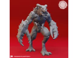 Glabrezu - Tabletop Miniature 3d model