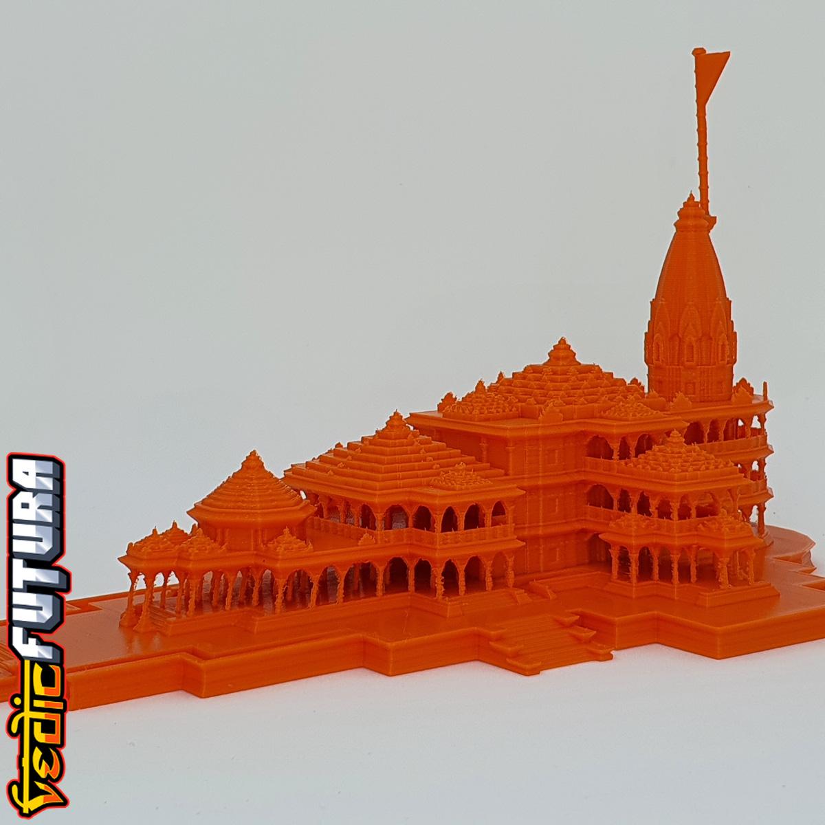 Ayodhya Ram Temple - NO SUPPORTS REQUIRED! 3d model