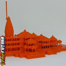 Ayodhya Ram Temple - NO SUPPORTS REQUIRED! 3d model