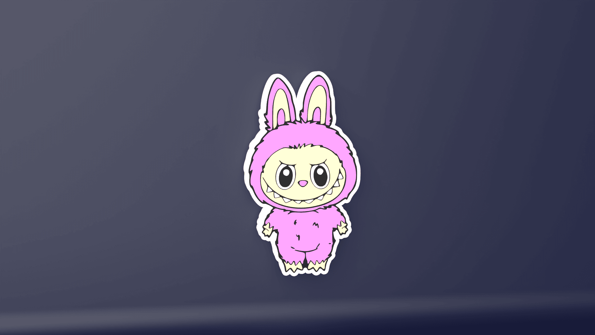 Labubu V1 - FREE wall art 3d model