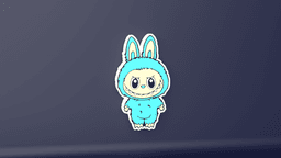 Labubu V1 - FREE wall art 3d model