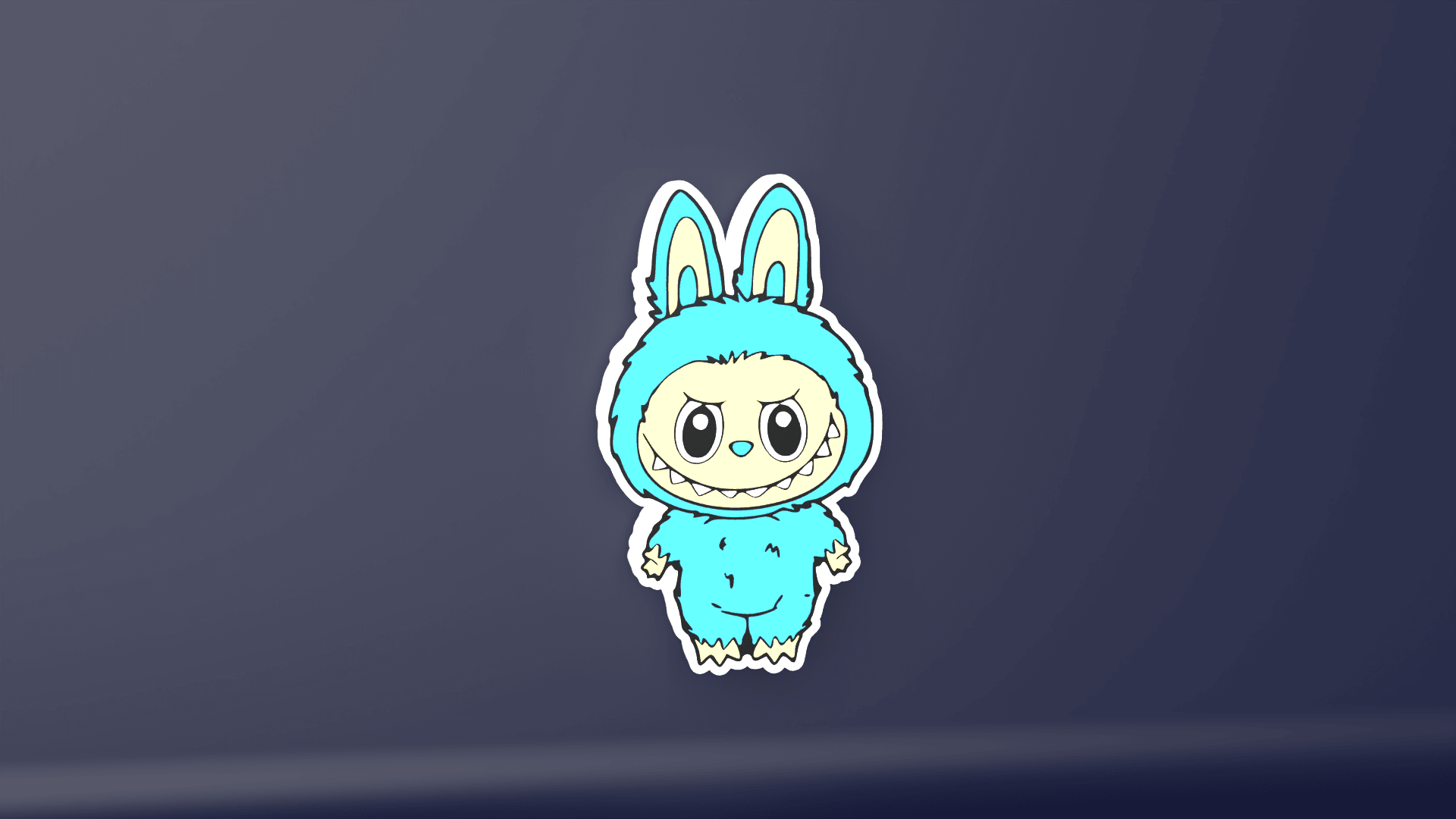 Labubu V1 - FREE wall art 3d model