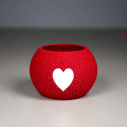 Tiny Valentine pot.stl 3d model