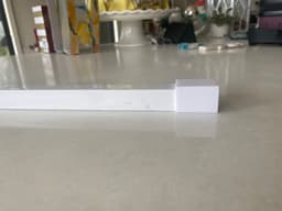 20x20mm Square Tube Cover with height adjustment 3d model