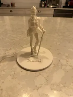 rumi from kpop demon hunters with base.3mf 3d model