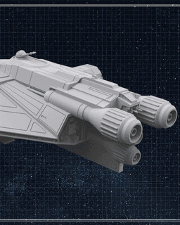 Hera's VCX-100 Light Fighter - Star Wars 3d model