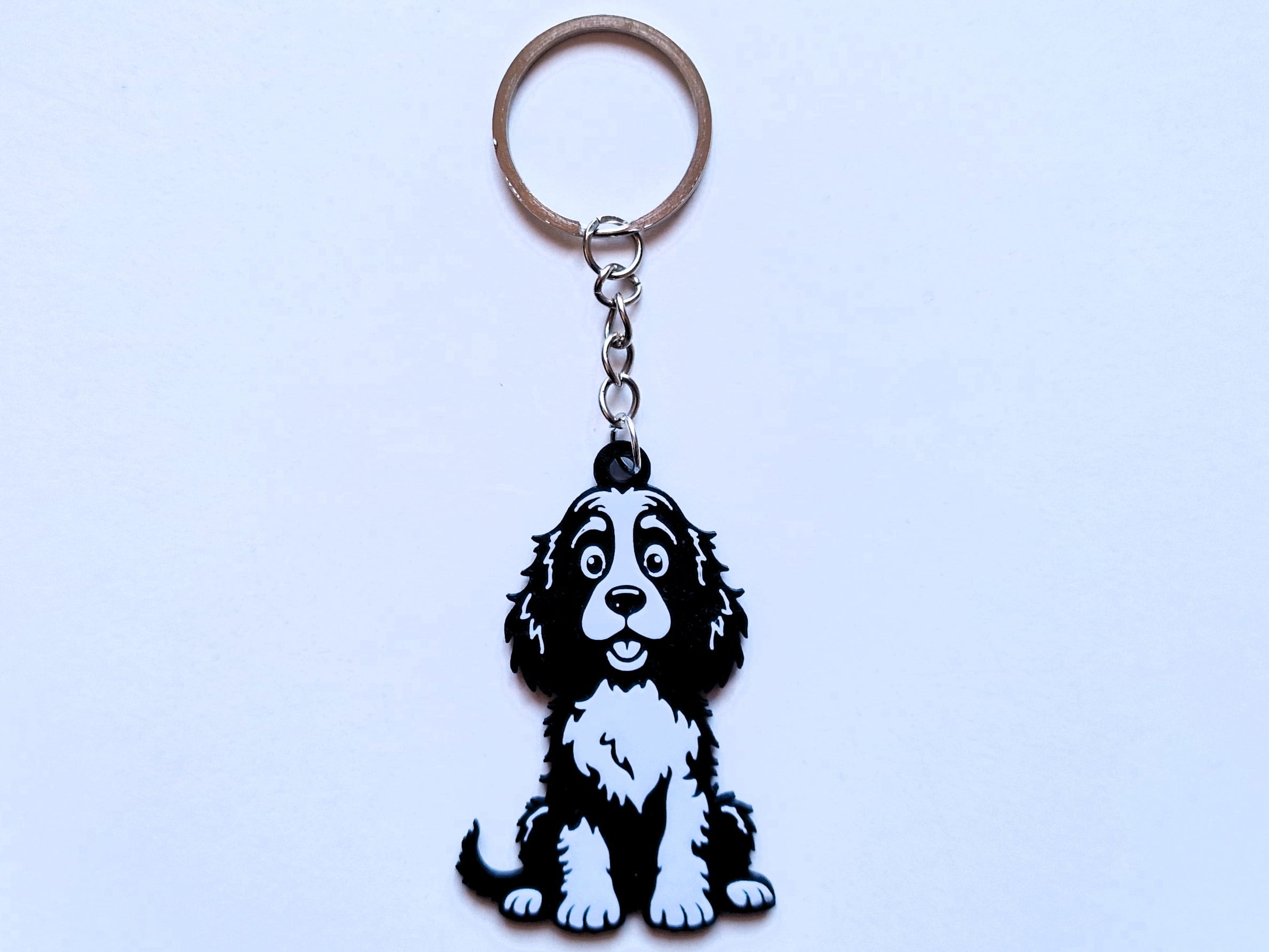 Dog keychain 3 3d model