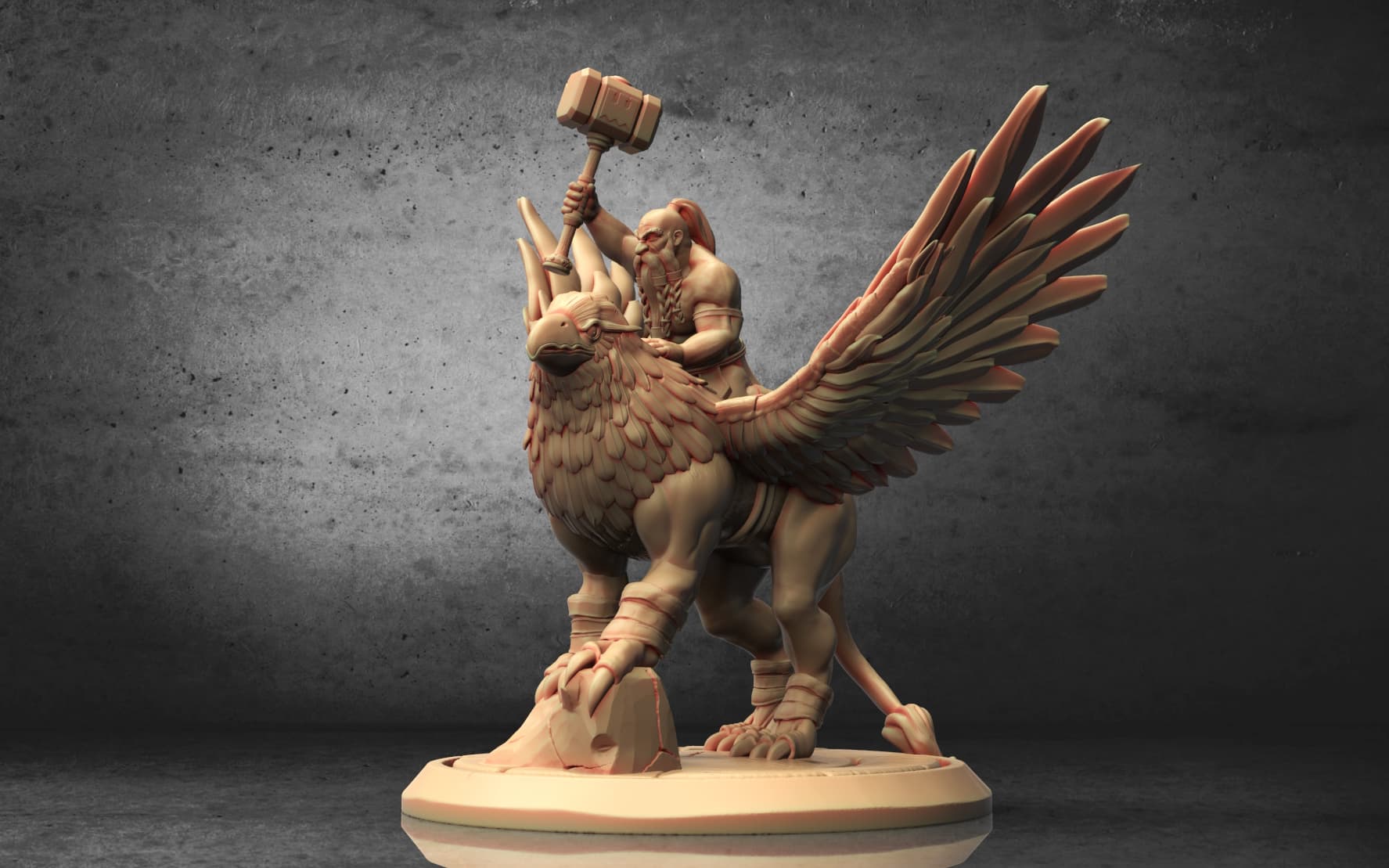 Falstad Figure - World of Warcraft 3d model