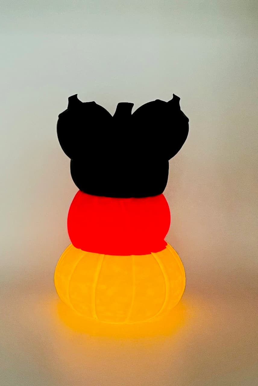 Mouse Pumpkin LED Tealight 3d model