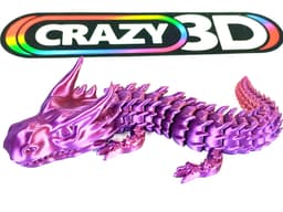 Ultra articulated Dragon - big 270mm 3d model