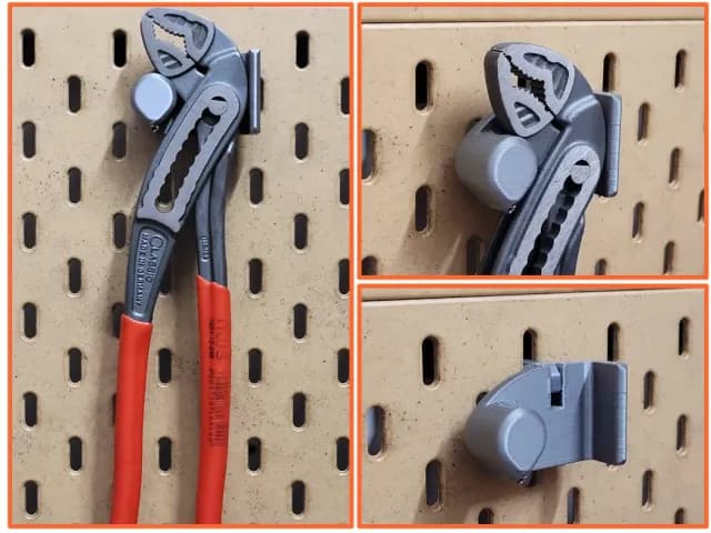 IKEA SKADIS - Pliers Hook 3d model