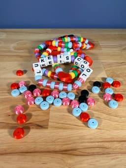Letter Beads by Luke 3d model