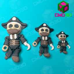 Free file: Minizens - Pirate 3d model